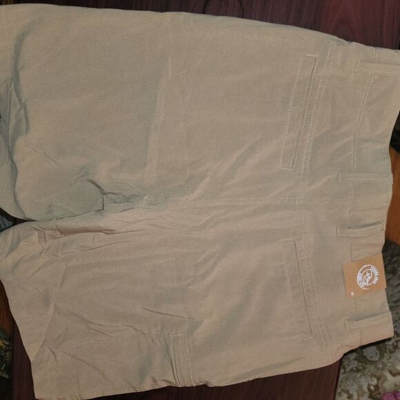 Men's Panama Jack Hybrid Shorts NEW 32W Tan *Stretch, Quick-Dry Easy Care Chino - Picture 11 of 16